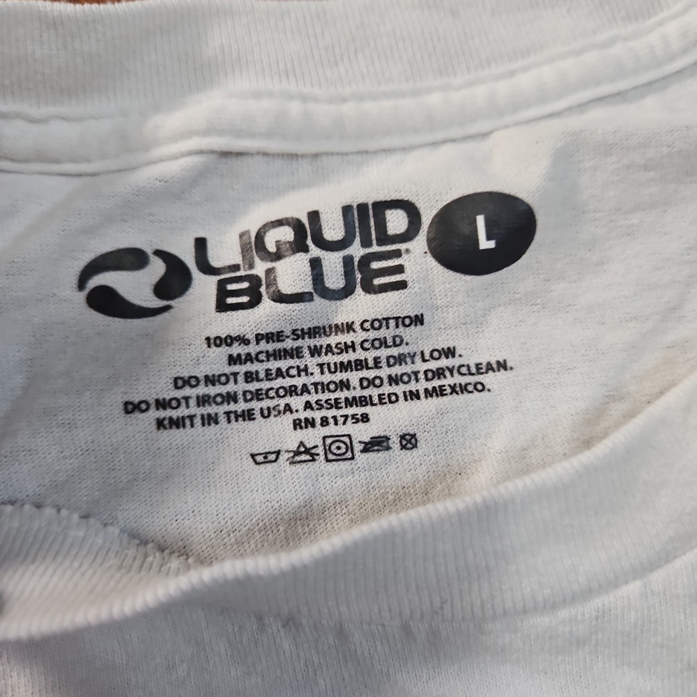 Lot Of 3 Liquid Blue Pink Floyd T Shirts Mens Size Large Band Tees Collection - Picture 4 of 10